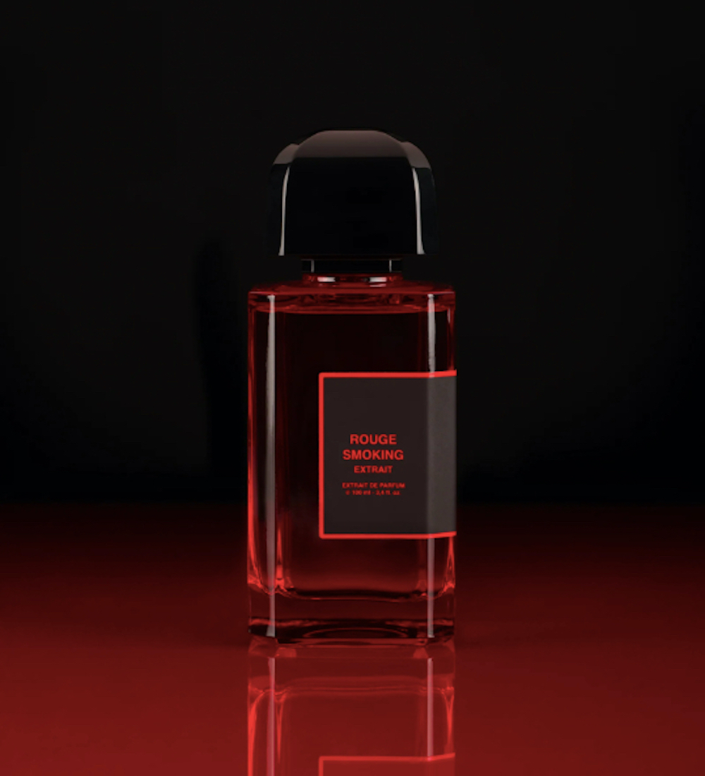 The Vibrant Red Of Pigalle In Rouge Smoking Extrait
